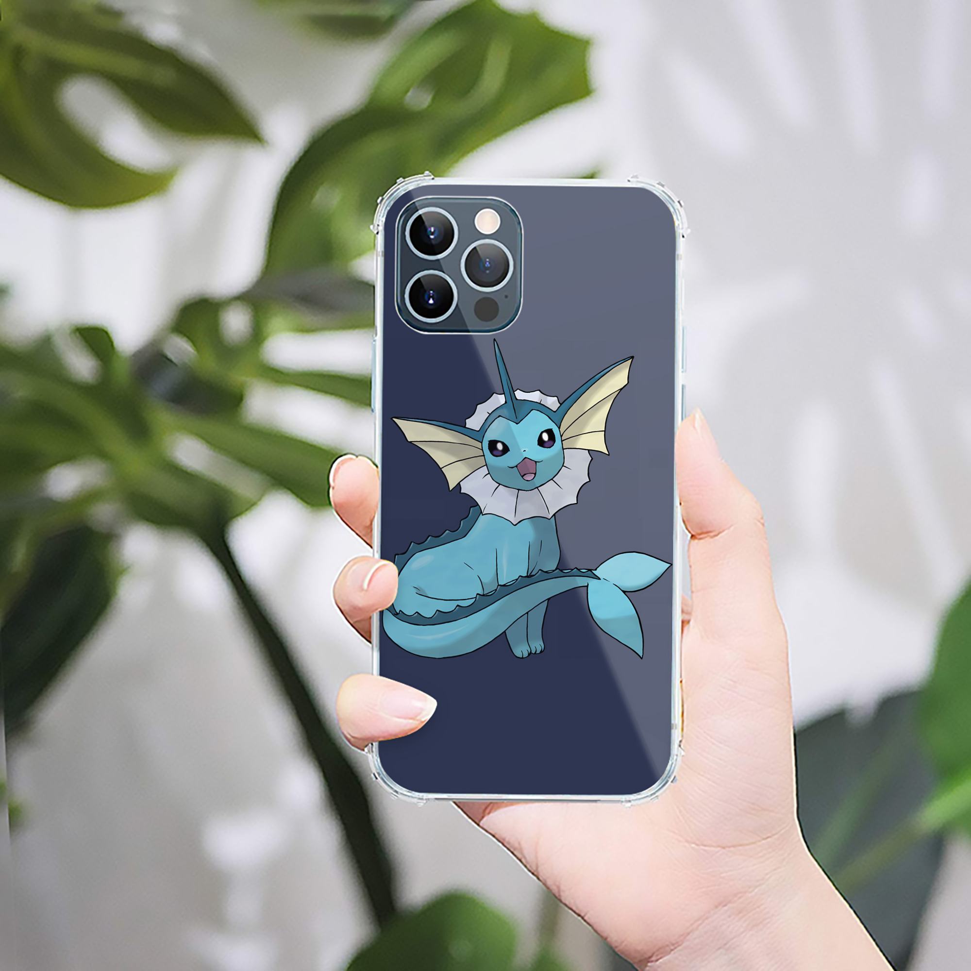 （画像用） ポケットモンスター Pokémon 【iPhone 12シリーズ対応】透明スマホケース（クリアソフトケース）